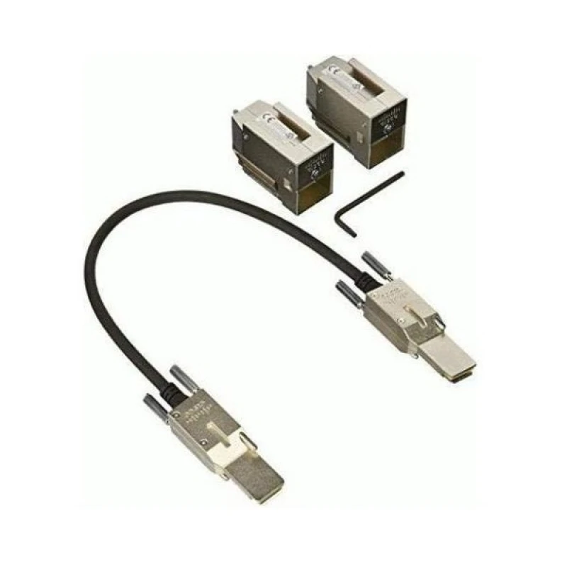 Image of Cisco C9300L-STACK-KIT2= InfiniBand/fibre optic cable 0.5 m Black. Gre