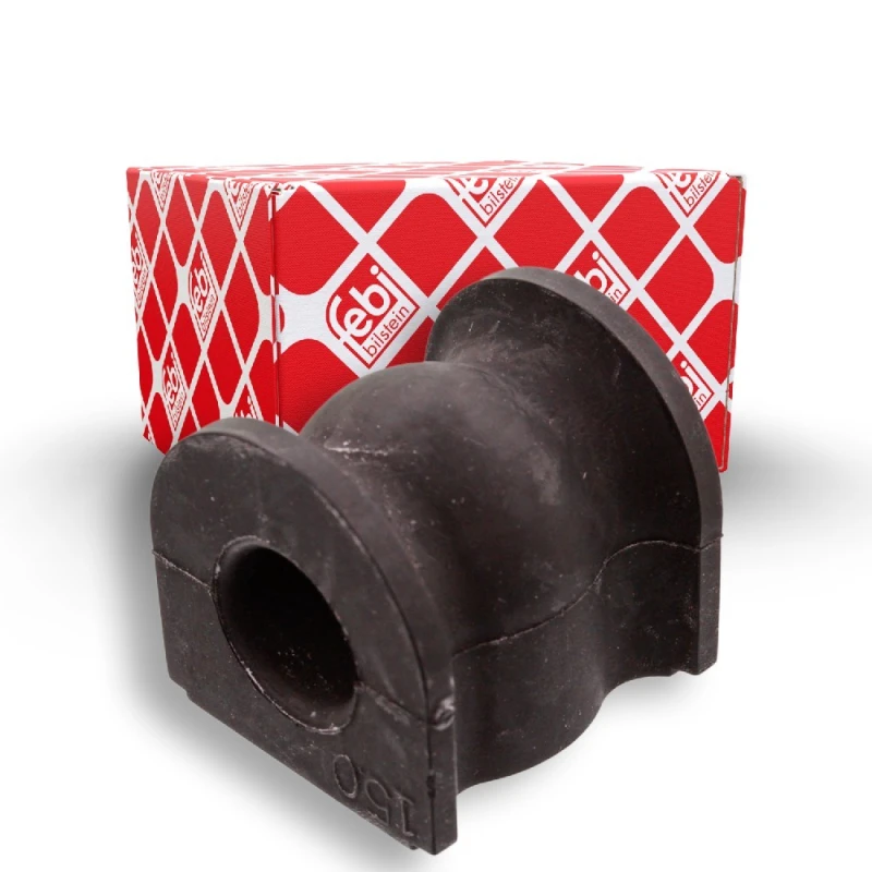 Image of FEBI BILSTEIN 42044 Stabilizer Bushes Rear Axle, Rubber Rubber Anti-roll Bar Bush Kit (1334)
