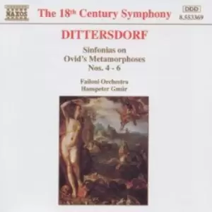 image of Dittersdorf Sifonias Nos 4-6 by Keith Anderson CD Album