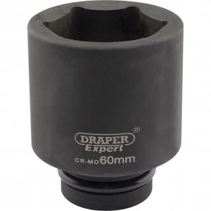 Image of Draper Expert 1" Drive Deep Hexagon Impact Socket Metric 1" 60mm