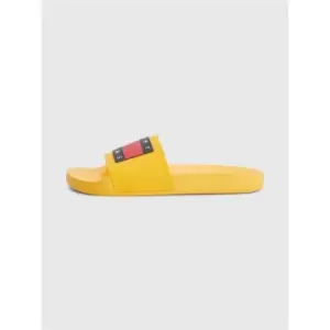 Image of Tommy Jeans Flag Sliders - Orange