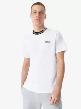 Image of Barbour International Darley Chest Logo T-Shirt - White Size M Men