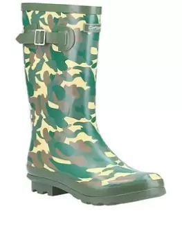 Image of Cotswold Childrens Innsworth Wellington Boots - Camo, Size 11 Younger