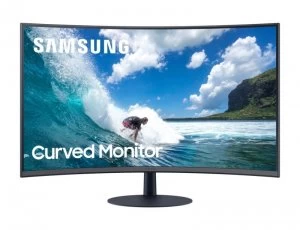 Image of Samsung 24" T55 C24T550 Full HD Curved LED Monitor