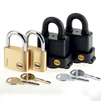 Image of Yale Multi Purpose Padlock Set
