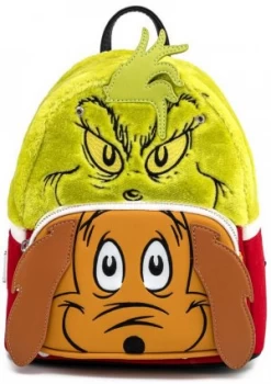 Image of The Grinch Loungefly - The Grinch & Max Mini backpacks multicolour
