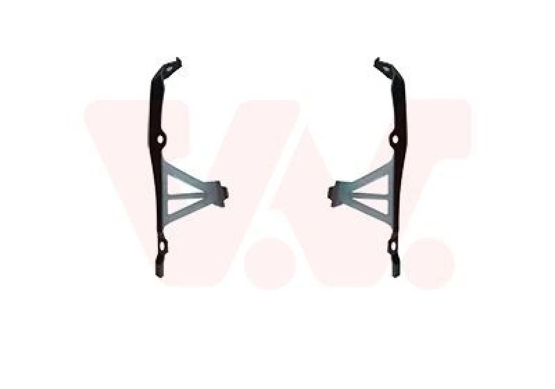 Image of VAN WEZEL Bumper bracket VAN WEZEL 4022569