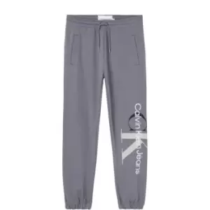 Calvin Klein Jeans Large Mono Jogging Pants - Grey