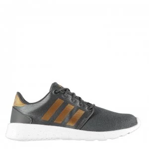 Image of adidas Qt Racer Womens Trainers - DkGrey/Gold/Wht