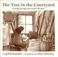 Image of tree in the courtyard looking through anne franks window