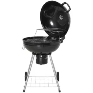 Image of Outsunny Portable Kettle Charcoal Bbq Grill Outdoor Barbecue Picnic Party