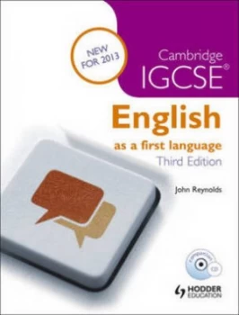 Image of Cambridge Igcse English First Language by John Reynolds Paperback