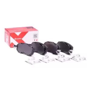 Image of BREMBO Brake pad set TOYOTA,SUBARU P 78 021X 26296AJ02A,26296FJ010,26296FJ020 26296FJ030,26296SC000,26296SC010,26296SC011,SU00304090,SU00304089