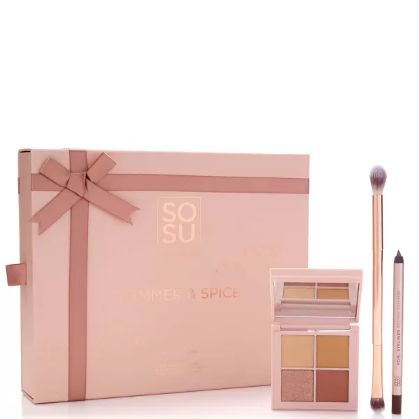Image of SOSU Cosmetics Eyeshadow Quad - Shimmer & Spice