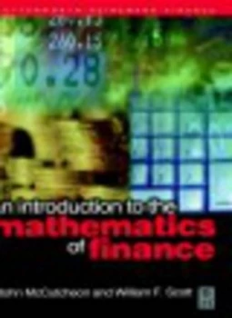 Image of An Introduction to the Mathematics of Finance by J J Mccutcheon Hardback