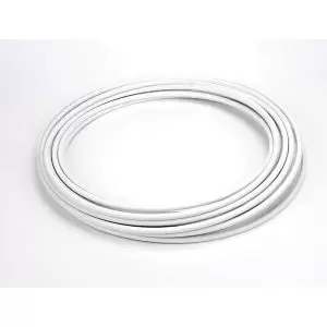 image of Hep2O White Pb Push-Fit Barrier Pipe (L)50M (Dia)15mm