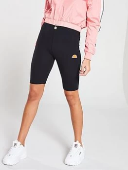 Image of Ellesse Heritage Tour Cycle Short - Black, Size 8, Women