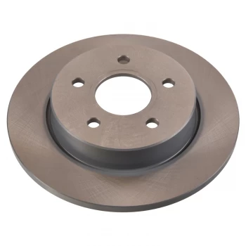 Image of Brake Disc 24619 by Febi Bilstein Rear Axle Genuine OE - 1 Pair