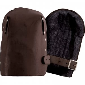 Kunys Heavy Duty Leather Thick Felt Knee Pads