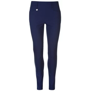 Image of Callaway Pull On Trousers Ladies - Blue
