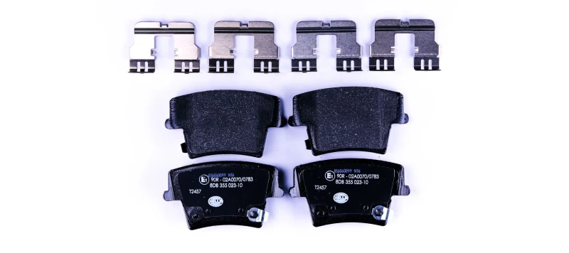 Image of HELLA Brake pad set HELLA 8DB 355 023-101