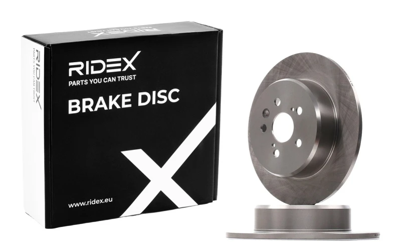 Image of Brake disc RIDEX 82B1602