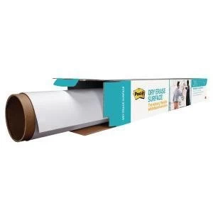 3M Post It 1800 x 1200mm Super Sticky Dry Erase Film Roll Stain proof - main image