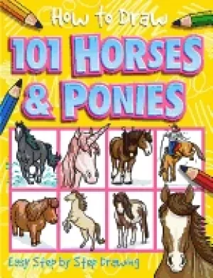 Image of how to draw 101 horses and ponies