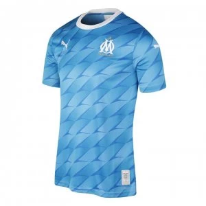 Puma Marseille Away Shirt 2019 2020 Mens - Blue/White