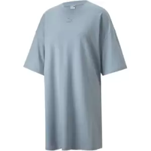 Image of Puma Classic Oversized T Shirt - Blue