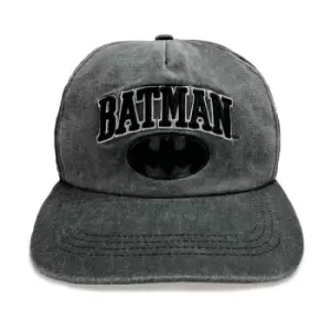 image of DC Batman - Collegiate Text (Baseball Cap) One Size