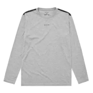 image of Nicce Sofa Long Sleeve T-Shirt - Grey