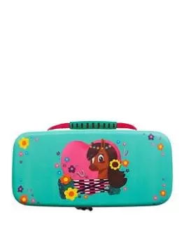 image of Nintendo Switch Sweetheart Pony Case (Holds Console, Games And Accessories) + Sticker Kit