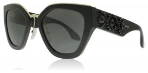 image of Prada PR10TS Sunglasses Black 1AB5S0 52mm