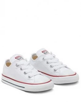 Image of Converse Chuck Taylor All Star Seasonal Infant Trainer - White, Size 8