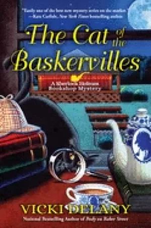 Image of cat of the baskervilles a sherlock holmes bookshop mystery