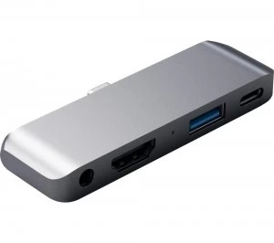 image of SATECHI ST-TCMPHM USB Type-C 4-Port Adapter