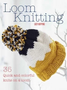 Image of Loom knitting by Lucy Hopping