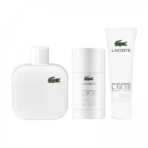 Image of Lacoste Eau de Lacoste L.12.12 Blanc Gift Set 100ml