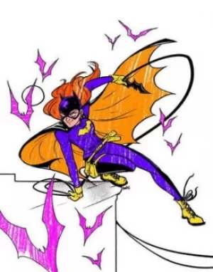 Image of Batgirl by Liz Erickson