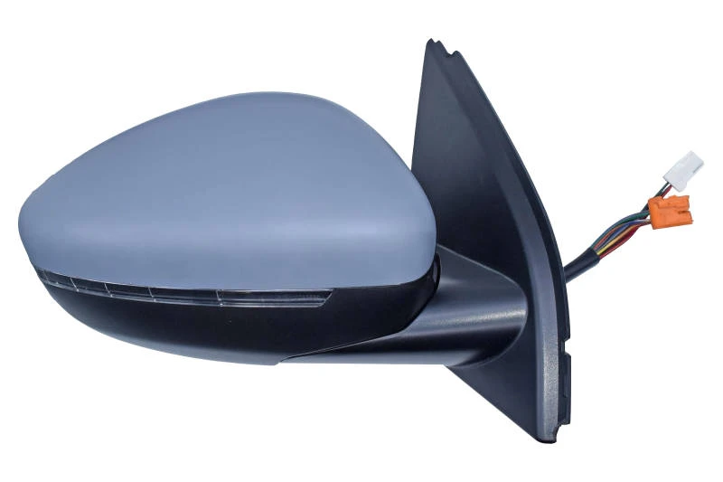 Image of PRASCO PG4307333 Wing mirror Right, Electric, Convex, primed Outside Mirror (50)