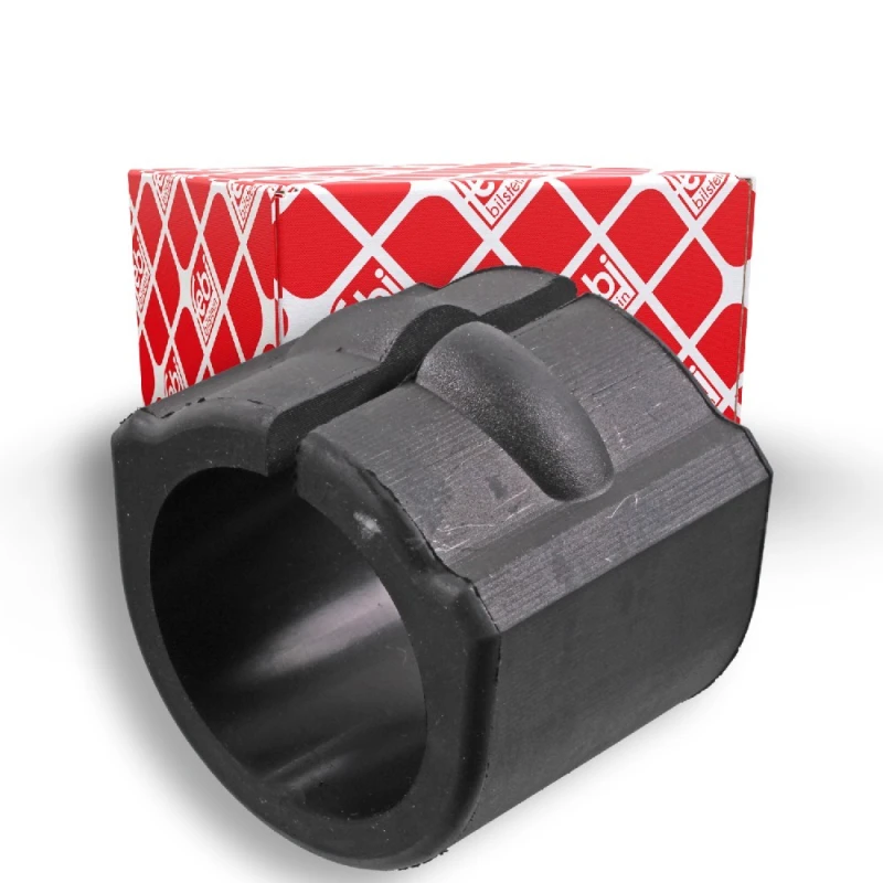 Image of FEBI BILSTEIN 07143 Stabilizer Bushes Rear Axle, Rubber Rubber Anti-roll Bar Bush Kit (1334)