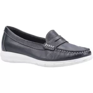 Image of Hush Puppies Womens Paige Slip On Leather Loafer Shoes UK Size 5 (EU 38)