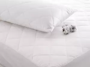 Image of Deep Fill Cotton Mattress Protector