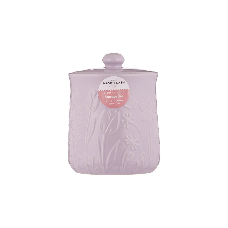 Image of Mason Cash In The Meadown Storage Jar, Lilac