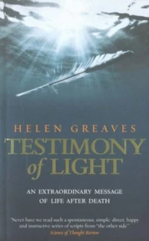 Image of Testimony of Light by Helen Greaves Paperback