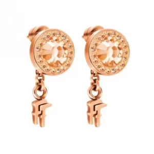 image of Ladies Folli Follie Sterling Silver Classy Earring