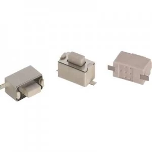 Image of Wuerth Elektronik WS TSW 434111043826 Pushbutton 12 Vdc 0.05 A 1 x OffOn momentary