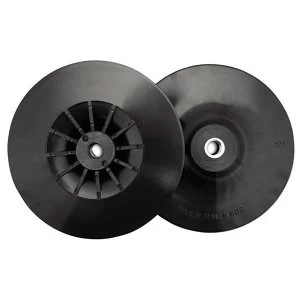 Image of Flexipads World Class Angle Grinder Pad Black 180mm (7in) 5/8 UNC