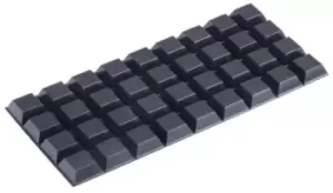 3M Square Anti Vibration Feet 20.5mm PUR - main image